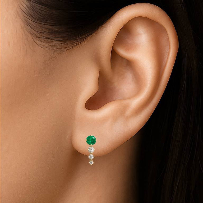 EMERALD EARRINGS